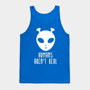 Humans Aren't Real 3 Tank Top